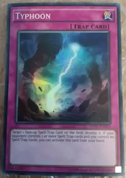 YuGiOh! Typhoon OP01-EN013 Super Rare - Image 1
