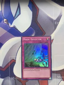 Lightly Played, Yu Gi Oh Magic Deflector - OP03-EN011 - Super Rare - Unli - Image 1