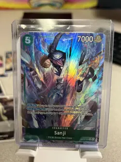 One Piece CCG Sanji Alt Card Op13-027 ENGLISH - Image 1