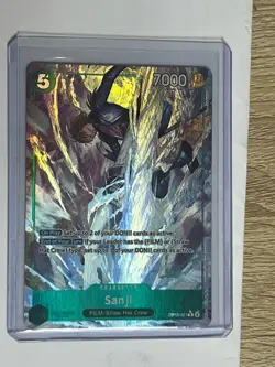 One Piece CCG Sanji Alt Card Op13-027 ENGLISH - Image 3