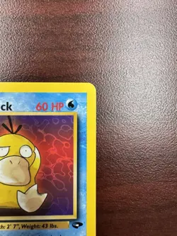 Misty's Psyduck 90/132 1st Edition Gym Challenge Vintage Pokemon TCG Card LP - Image 4