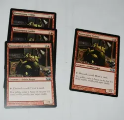 MTG card: 4x Rummaging Goblin, Red Common Creature from Magic 2013 - Image 1
