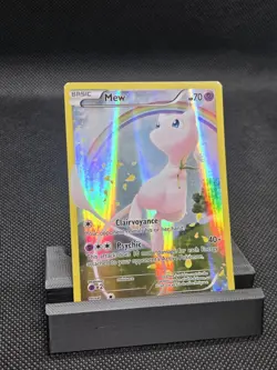 Mew XY110 Holo Black Star Promo Card 2016 - Image 1