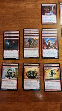 Goblin Starter Deck, Magic The Gathering, 60 Card Mono Red - Image 2