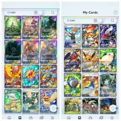 Pokemon Pocket TCG Cards Ultra Rare 2🌟🌟 Stars/Etoiles Trade/echange - Image 2