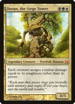 Doran, the Siege Tower From the Vault: Legends - Near Mint Foil - Image 1