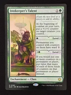 1x MTG Innkeeper's Talent - Bloomburrow (BLB) #180 - Magic the Gathering - Image 1