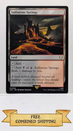 Sulfurous Springs Commander: the Lord of the Rings: Tales of Middle-Earth... - Image 1