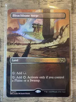 Bleachbone Verge (Borderless) Aetherdrift Foil - Image 1