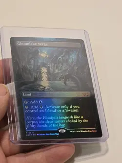MTG FOIL Gloomlake Verge Borderless - Duskmourn: House of Horror #331 - Image 3