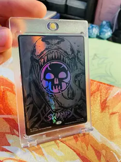 Magic The Gathering Secret Lair Venom Mana Lands Raised Foil Set of 5 🌈 ⛰ - Image 4