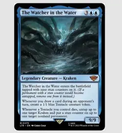 The Watcher in the Water Lord of the Rings Non-Foil 75 w/Tentacle Token - Image 1