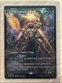 Icetill Explorer (Showcase) - Edge of Eternities (EOE)- (Foil)(NM) 0362 - Image 1
