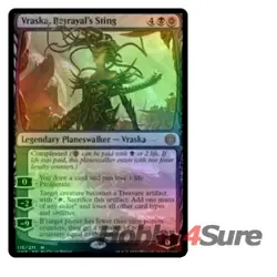 Foil Vraska, Betrayal's Sting M/NM Magic MTG Phyrexia: All Will Be One - Image 1