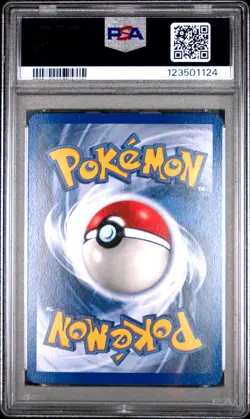 1999 POKEMON GAME 1ST ED-SHADOWLESS #8 MACHAMP-HOLO PSA 7 - Image 2