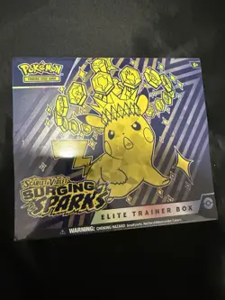 Pokemon TCG Scarlet And Violet Surging Sparks Elite Trainer Box Sealed NEW ETB - Image 1