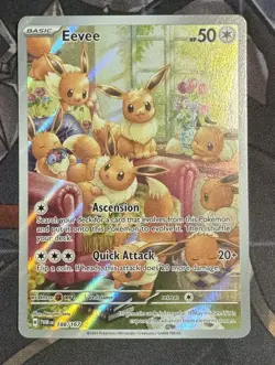 Pokemon 2024 Pokemon SV Twilight Masquerade TWM EN Eevee 188/167 Near Mint - Image 1