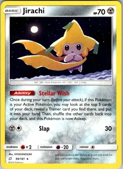 Pokemon | Deck Exclusives | Jirachi - 99/181 | 099/181 | Normal | NM - Image 1