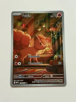 Vulpix 138/132 Illustration Rare Pokemon TCG Mega Evolutions 2025 - Image 1