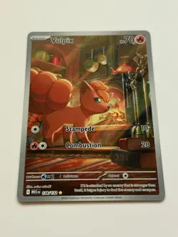 Vulpix 138/132 Illustration Rare Pokemon TCG Mega Evolutions 2025 - Image 2