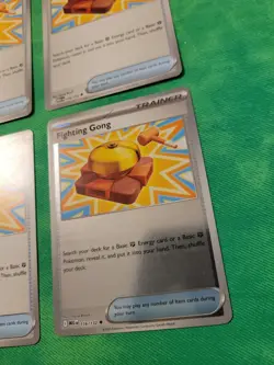 Pokemon TCG Playset - 4x Fighting Gong 116/132 - Mega Evolution - NM - Image 2