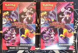 Pokemon Destined Rivals SV10 Booster Bundle - Lot of 2 - Image 1