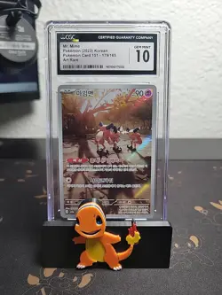Pokemon - Korean Mr. Mime 179/165 sv2a Art Rare Gem Mint 10 - Image 1