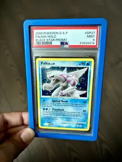 2008 Pokemon DOUBLE SWIRL Black Star Promo #DP27 - Palkia PSA 9 - Image 2