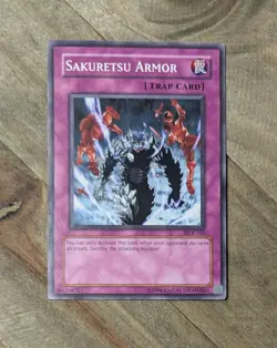 Yu-Gi-Oh! TCG Sakuretsu Armor Dark Crisis DCR-102 Unlimited Common NM - Image 1