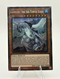 YuGiOh! - Gameciel, the Sea Turtle Kaiju - MP25-EN028 - Starlight Rare - NM/M - Image 1