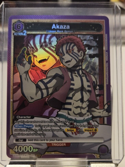 Akaza SR UE05BT/KMY-1-052 Union Arena Demon Slayer English - Image 1