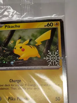 SEALED Pikachu 025/165 Holiday Calendar Promo Pokemon Cards Sealed - Image 3