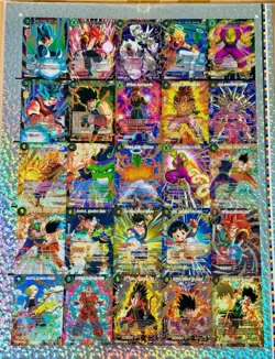 DBS Card Game Uncut Sheet Z01 Dawn Of The Z Legends UNOPENED - Image 1