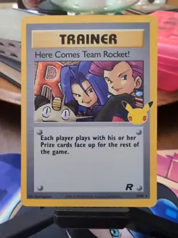 Here Comes Team Rocket! 15/82 Classic Collection Celebrations Pokemon Card NM - Image 1