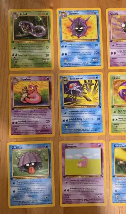 Pokemon TCG Fossil 1st Edition 29 Card Lot NM Uncommon/ Common / Trainer (LOT A) - Image 3