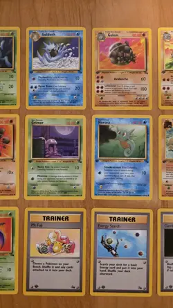 Pokemon TCG Fossil 1st Edition 29 Card Lot NM Uncommon/ Common / Trainer (LOT A) - Image 5