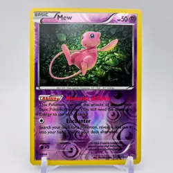 Mew 29/124 - 2016 Fates Collide XY Reverse Holo ✨ Rare Card NM - Image 2