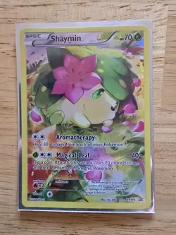 Pokemon TCG Shaymin Black Star Promos XY115 Holo Card Promo Edition - Image 1