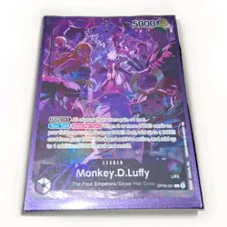 Collectible Monkey.D.Luffy OP09-061 Leader 2nd Anniversary Set Promo Card Holo - Image 4