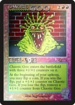 Chaotic Goo (Rainbow Foil) -Foil Near Mint MTG Secret Lair - Image 1