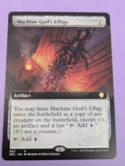 MTG Magic: The Brothers' War: Commander: Machine God's Effigy #063 Rare - NM - Image 1