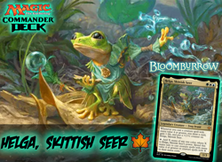 Helga, Skittish Seer MTG EDH Commander Deck! - Image 1