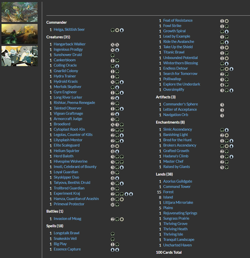 Helga, Skittish Seer MTG EDH Commander Deck! - Image 2