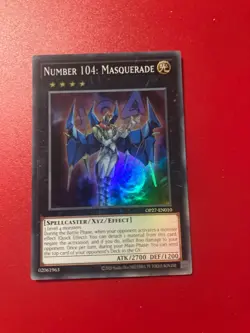 Yugioh Number 104: Masquerade OP27-EN010 Super Rare - Image 1