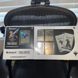 Magic The Gathering Final Fantasy Commander Kit Costco-Tidus Counter Blitz SeeAd - Image 1