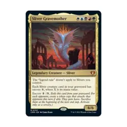 WOTC Commander Masters Sliver Gravemother (MR) (Foil) NM - Image 1