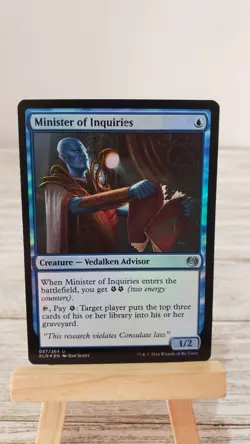 2016 Magic: The Gathering - Kaladesh Foil Minister of Inquiries #057/264 - Image 1