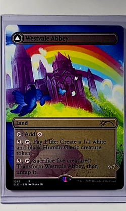 2022 MTG Magic The Gathering SLD Secret Lair Thick Stock #1212 Westvale Abbey - Image 1