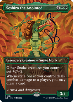 MTG Secret Lair Ssssssnakessssss Non-Foil Edition SEALED - Image 5