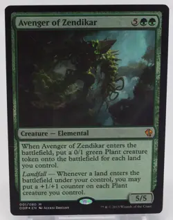 Magic the Gathering Duel Deck Zendikar vs Eldrazi #1 Avenger of Zendikar - Image 3